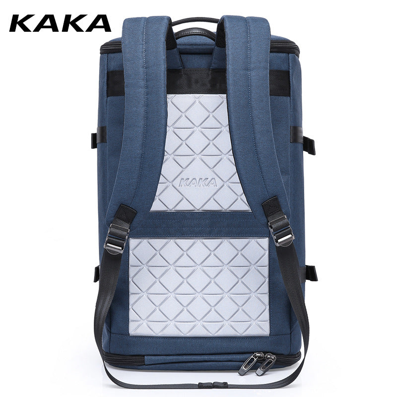 New Men's Large Capacity Multi-Function Bag Men's Shoulder Computer Backpack Multi-Color Travel Bag Optional Backpack