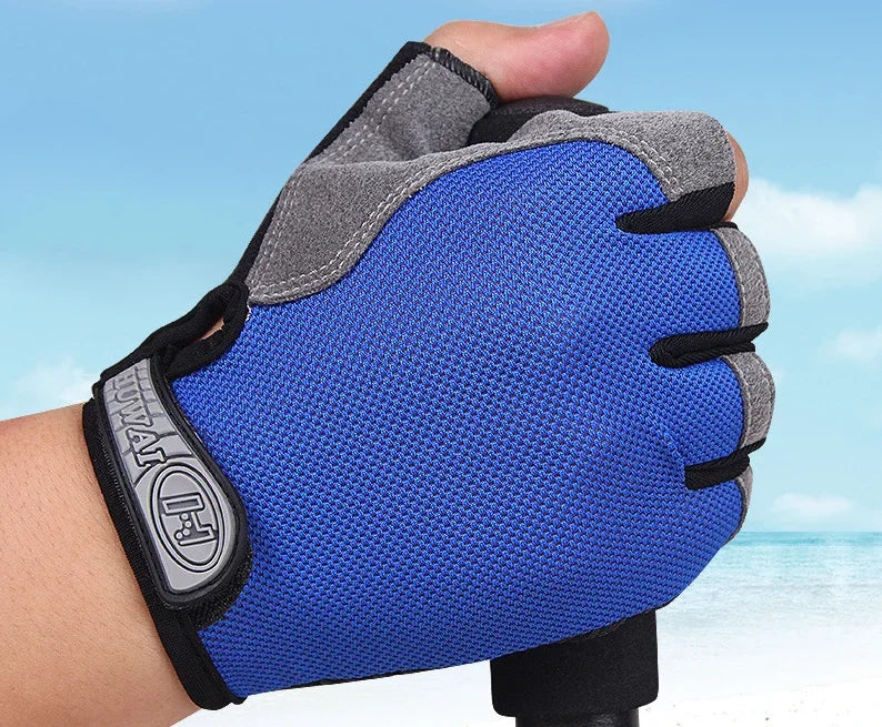 Fingerless Gym Training Gloves for Men's