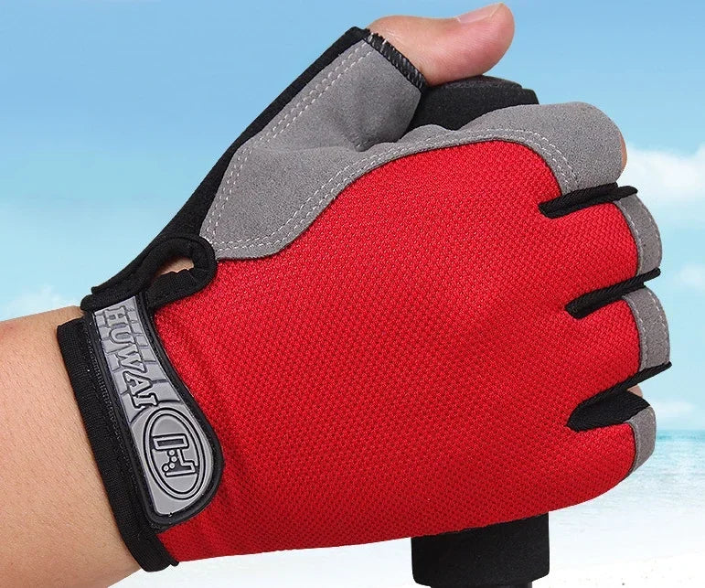 Fingerless Gym Training Gloves for Men's